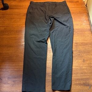 Calvin Klein Men's Charcoal Dress Pants